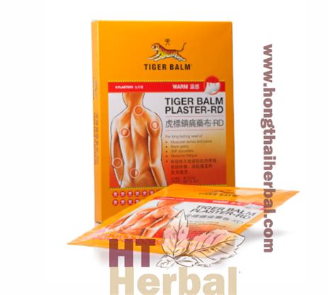 Tiger Balm Medicated Plaster Warm Small X Cm Plasters