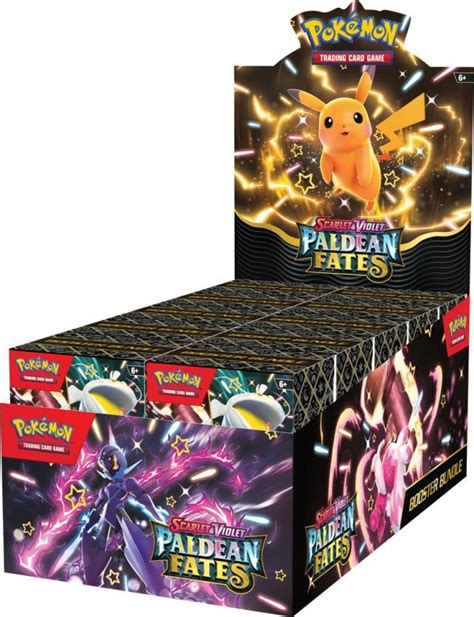 Pokémon Scarlet Violet Paldean Fates Booster Bundle Display Cees Cards