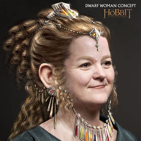 Female Dwarf Concept Art From The Hobbit