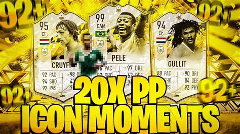 FIFA 22 L EU ABRI 20x PP ICON MOMENTS 92 E ISSO FOI O QUE EU TIREI Ll