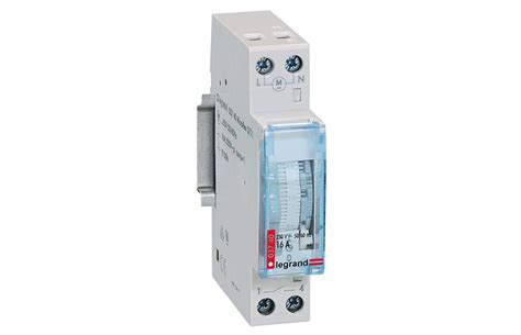 Interruptor Horario Programable Analógico Legrand vlr eng br