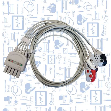 Latiguillos Para Cable Ecg Derivaciones Deseel Medical