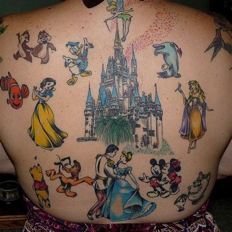 mesin pembunu: Disney Tattoos