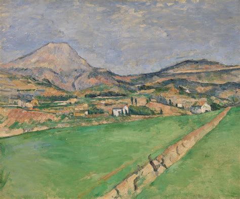 Barnes Collection Online Paul C Zanne Toward Mont Sainte Victoire