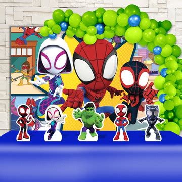 Kit Festa Spidey E Seus Amigos Espetaculares Tens Elo