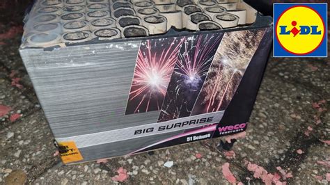 Big Suprise Shots Weco Feuerwerk Vuurwerk Duitsland Youtube