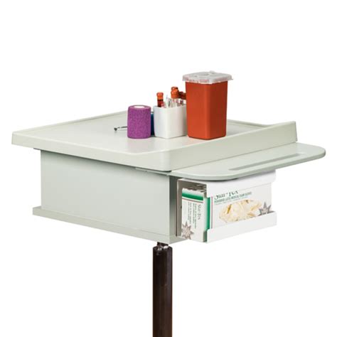 One Bin Phlebotomy Cart Clinton Industries Inc