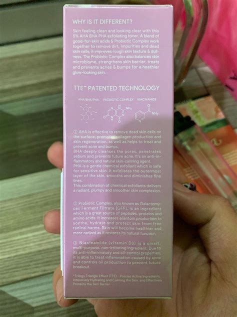 Skintific Exfoliating Toner Aha Bha Pha 5 Kesehatan And Kecantikan Kulit Sabun And Tubuh Di