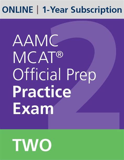 Aamc Mcat Practice Exam Two Online