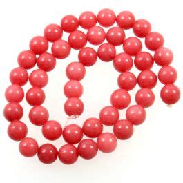 Uk Semi Precious And Gemstone Beads Malay Jade Dyed Carnation Pink