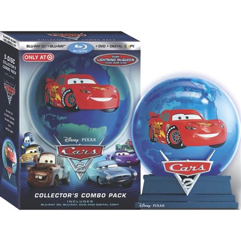 Blu Ray And Dvd Exclusives Cars 2 Target Exclusive Light Up Globe 3d Bd