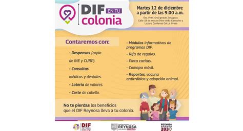 DIF en Tu Colonia beneficiará a familias de La Presa Despertar de