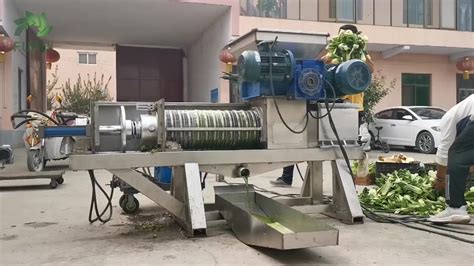 Industrial Waste Food Separate Machine Vegetable Garbage Dehydrator