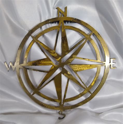 Nautical Compass Wall Hanging Etsy Nautical Compass Compass Wall Art Wall Hanging