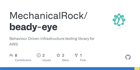 Github Mechanicalrockbeady Eye Behaviour Driven Infrastructure