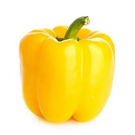 A Grade Fresh Yellow Capsicum Packaging Size Kg For Food Cooking