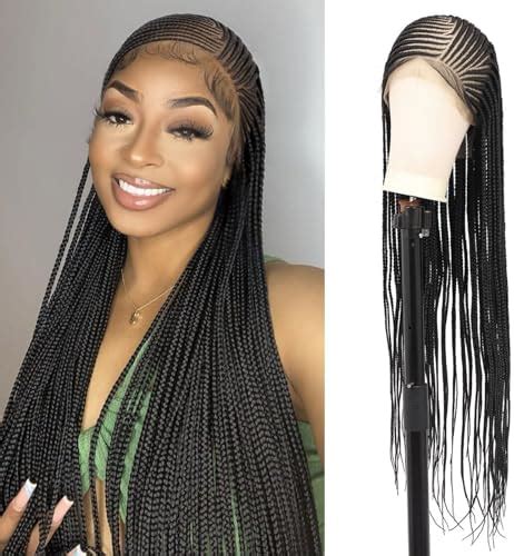 Amazon Brinbea X Hd Lace Front Box Braided Wigs For Women