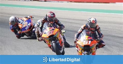 Pedro Acosta se luce en el triplete español en MotorLand Libertad Digital