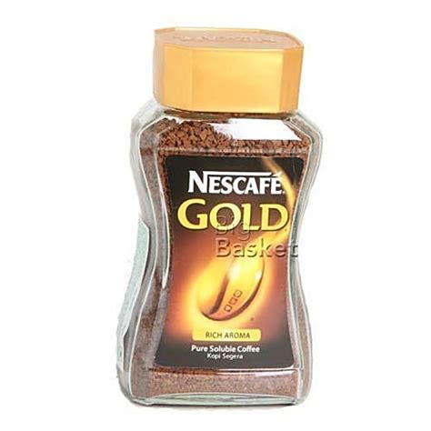 Buy Nescafe Coffee Pure Soluble Gold 100 Gm Jar Online At The Best Price Of Rs Null Bigbasket