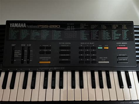 Vintage S Yamaha Portasound Pss Keyboard Synthesiser Ebay