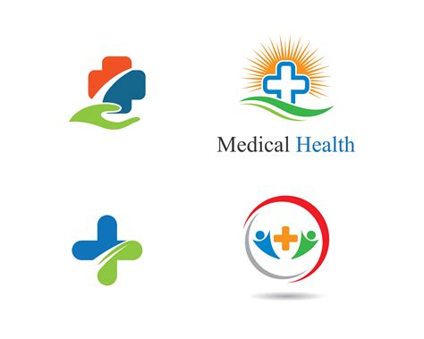 Medical Symbol Logo Set 962698 Vector Art At Vecteezy