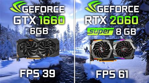 Gtx 1660 Vs Rtx 2060 Super Test In 10 Games Youtube