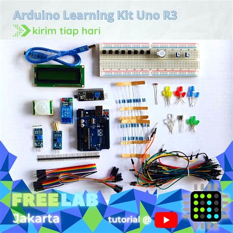 Jual Arduino Starter Learning Kit Lengkap Untuk Pemula Dengan Uno R