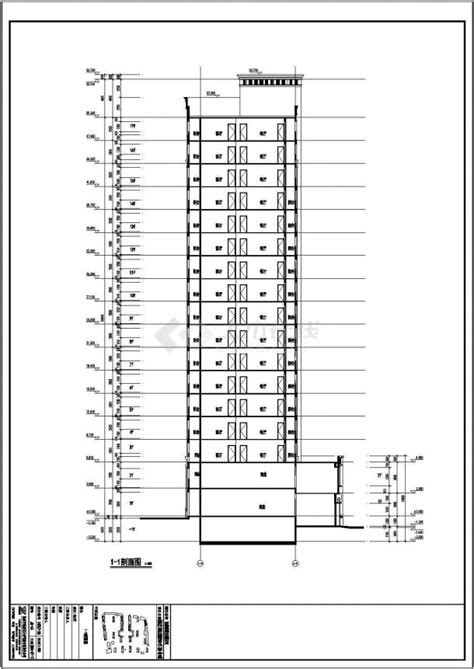 某地全套住宅楼砖混结构建筑设计图纸居住建筑土木在线