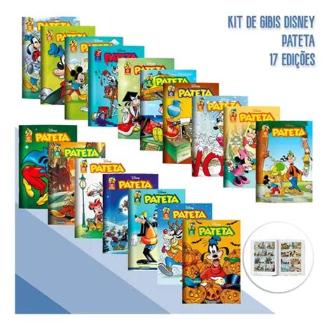 Kit De Quadrinhos Disney Pateta 17 Volumes De Disney Editora