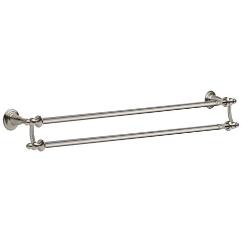 24 Double Towel Bar In Stainless 75224 Ss Delta Faucet