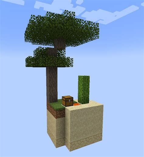 Sky block Minecraft Map