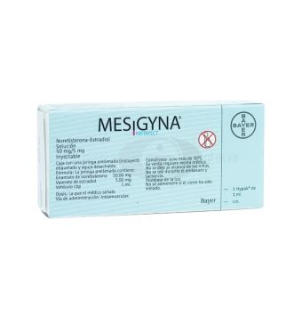 MESIGYNA INSTAYECT 50 MG SOLUCIÓN INYECTABLE CON 1 JERINGA