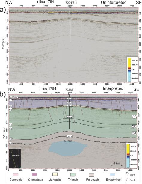 Figure From D Seismic Interpretation Of The Samson Dome In The