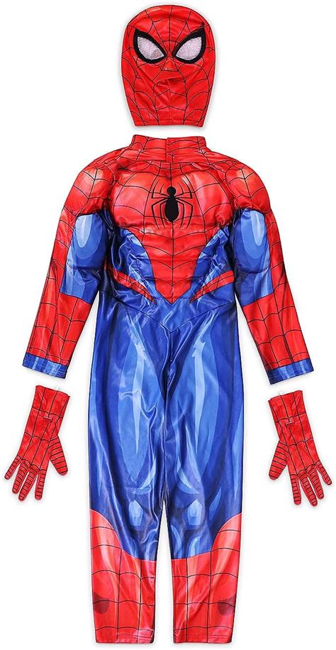 Marvel Spider-Man Costume for Kids 9/10 - Walmart.com