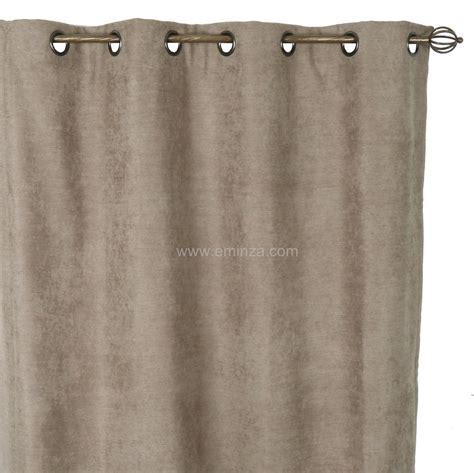 Rideau Occultant Isolant 140 X H260 Cm Alaska Beige Rideau