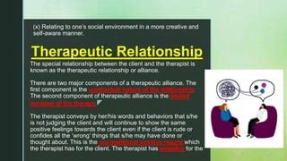 Therapeutic approach clinical Psychology | PPT