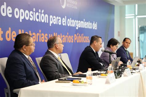 Inicia examen de oposición para el otorgamiento del Fíat de notarias y