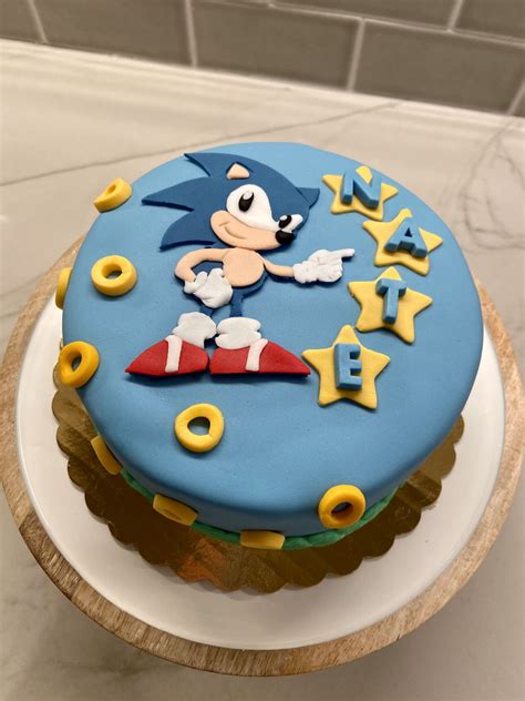 Sonic The Hedgehog Cake Cakecentral