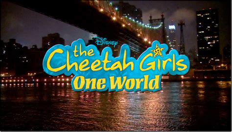 TheCheetah Girls One World Blu-ray - Adrienne Bailon Sabrina Bryan ...