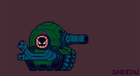 Tank Animations : r/PixelArt