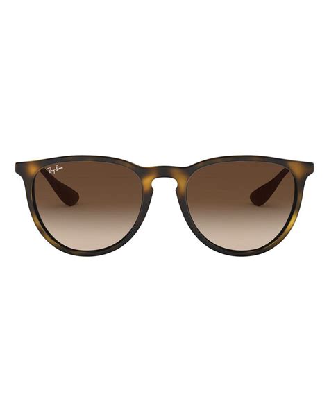 Ray Ban Erika Classic Rb4171 Sunglasses In Rubber Havana Free