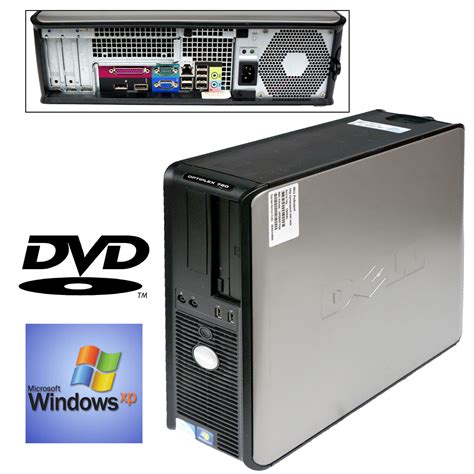 Dell Ordinateur Intel CPU DVD RS 232 en Série Lpt Parallèle PCI VGA