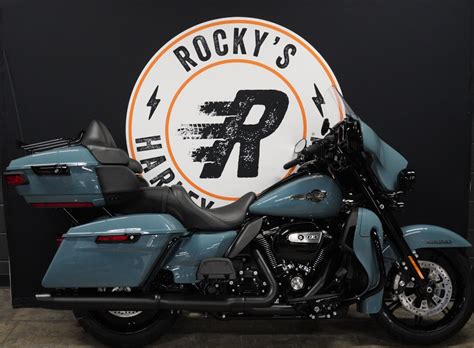 2024 Harley Davidson Ultra Limited Sharkskin Blue Black Finish