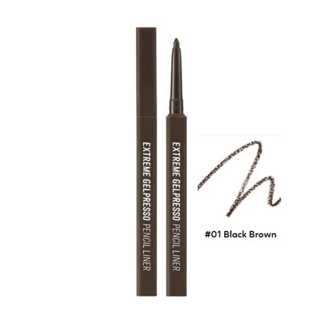 Mua Ch K M T Clio Extreme Gelpresso Pencil Liner Black Brown Gi