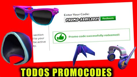 Lista De Promocodes De Roblox Funcionando Mayo 2021 Obten Items Y