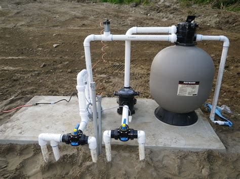 Sand Filter Set Up