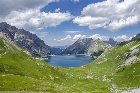 Lünersee Gafalljoch Brandnertal Fotografie zdarma na Pixabay Pixabay