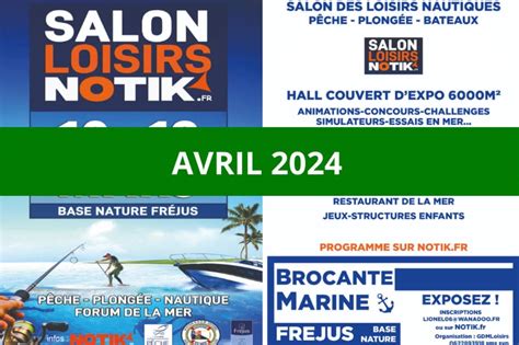 Le Salon De La P Che Dantibes Devient Le Loisirs Notik De Fr Jus