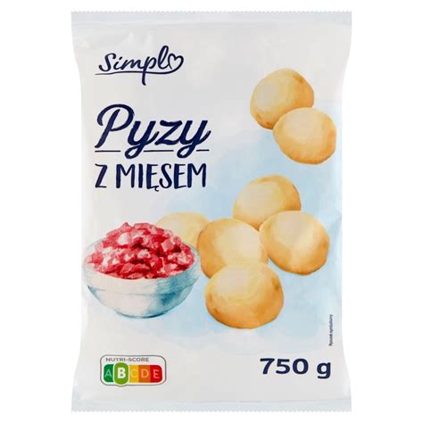 Simpl Pyzy z mięsem 750 g Zakupy online z dostawą do domu Carrefour pl