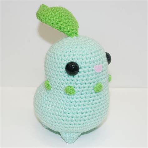 Chikorita Craftsy Pokemon Crochet Pattern Crochet Game Crochet